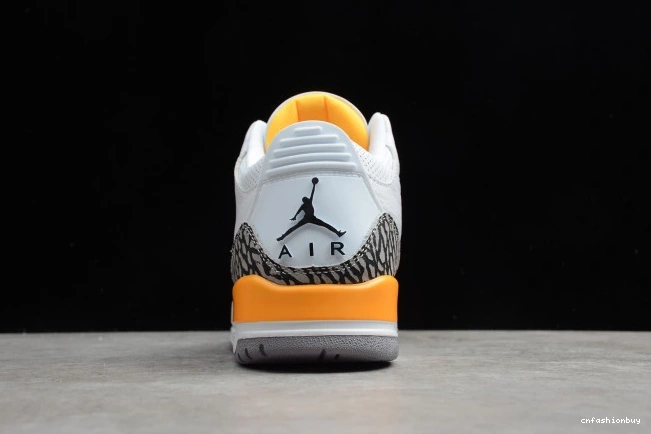 (W) ORANGE LASER RETRO JORDAN 3 CK9246-108 AIR 0718